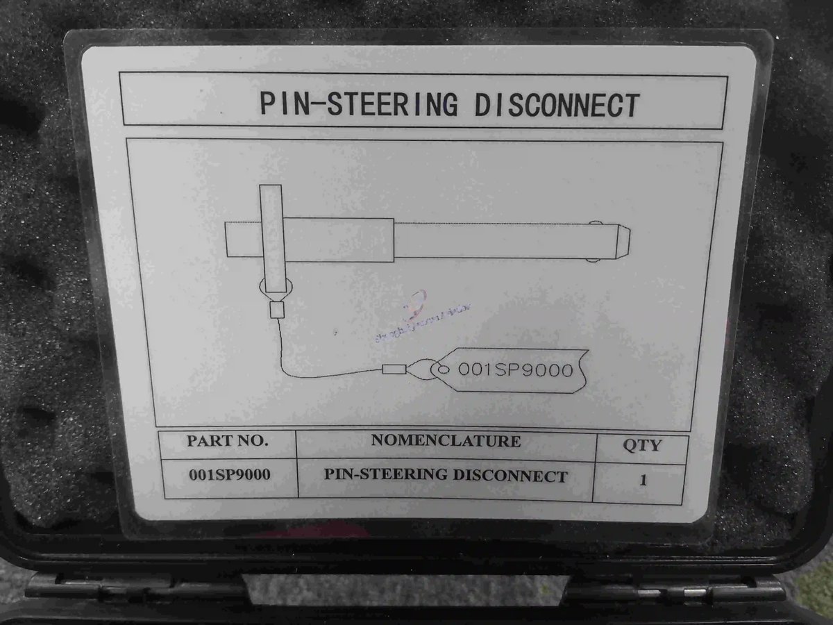 Flag pin assembly — P/N 001SP9000 — image 1