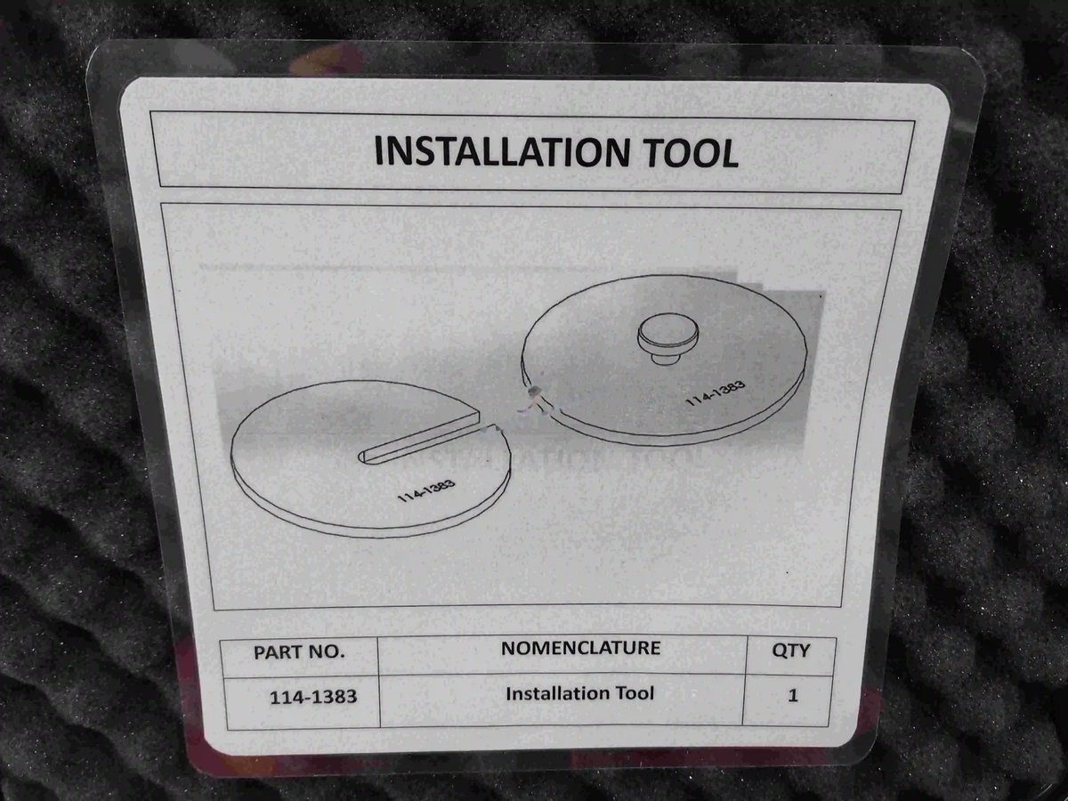 Tool that inspects lip height of grease seals — P/N 114-1383 — image 1