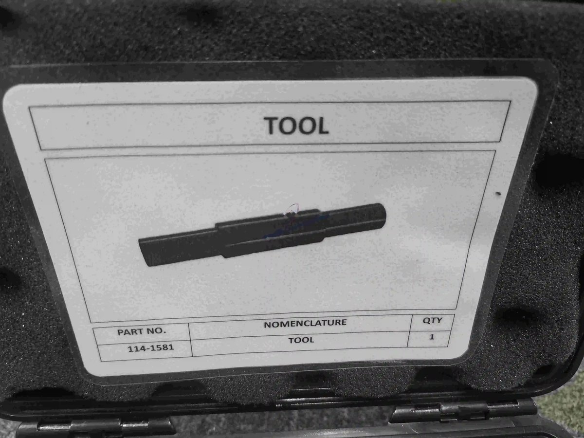 Tool tool tool — P/N 114-1581 — image 1