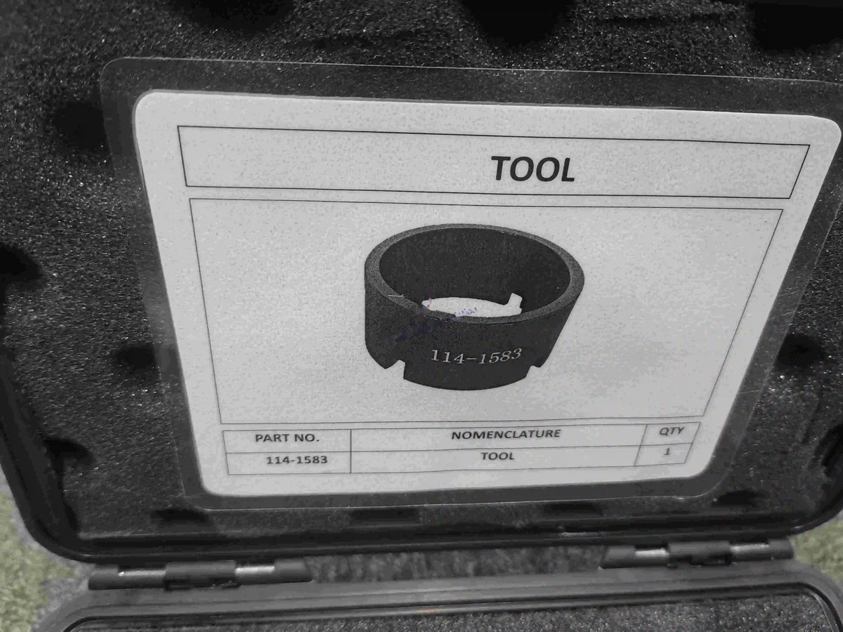 Tool tool tool — P/N 114-1583 — image 1