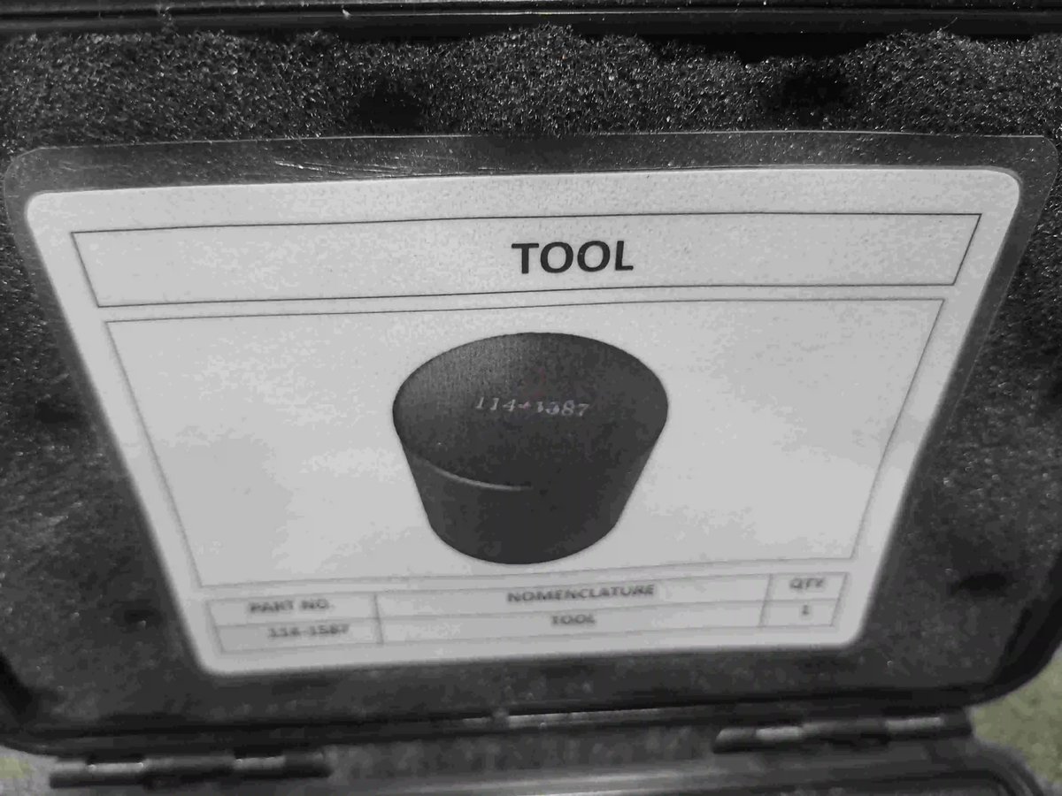 Aircraft Maintenance Tool — P/N 114-1587 — image 1
