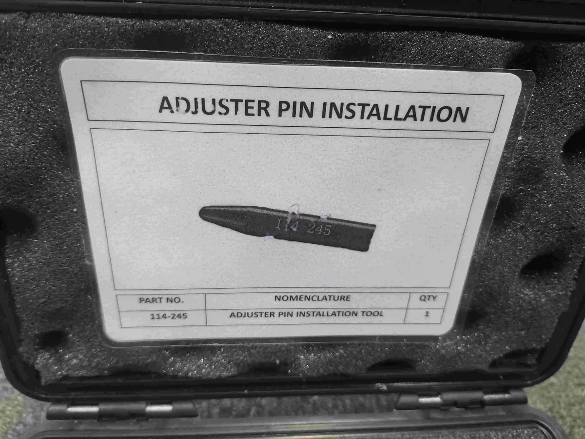 Adjuster pin installation tool — P/N 114-245 — image 1