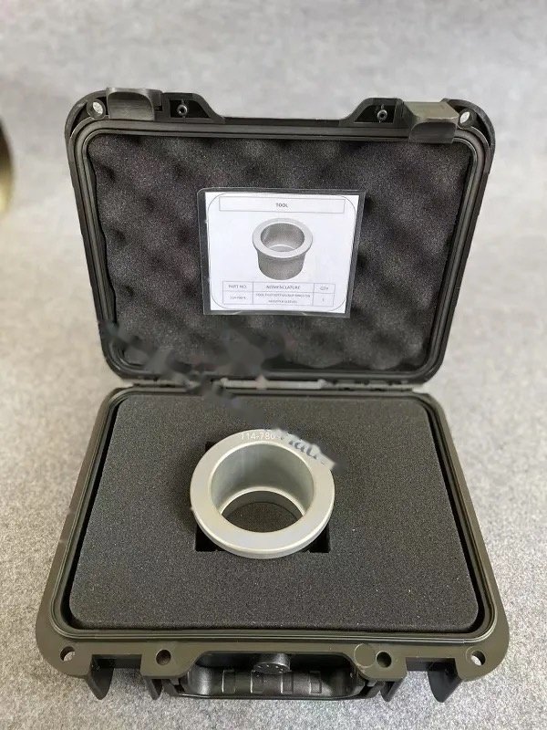 Tool that sizes backup rings on adjuster sleeves — P/N 114-780-4 — image 1