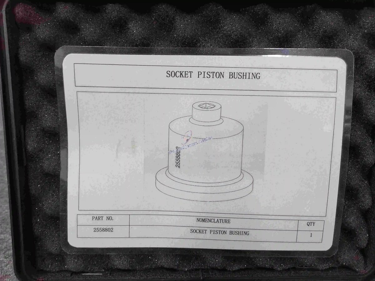 Socket piston bushing — P/N 2558802 — image 1