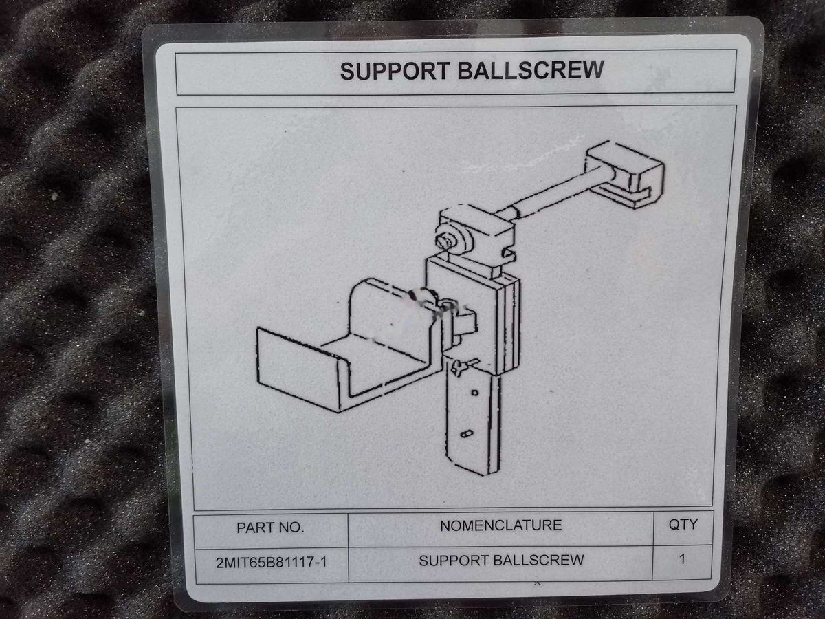 Miscellaneous tool - ball screw support — P/N 2MIT65B81117-1 — image 1