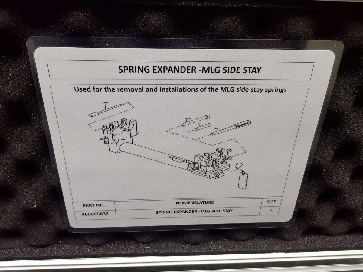 Used for the removal and installations of the mg side stay springs — P/N 460005832 — image 1