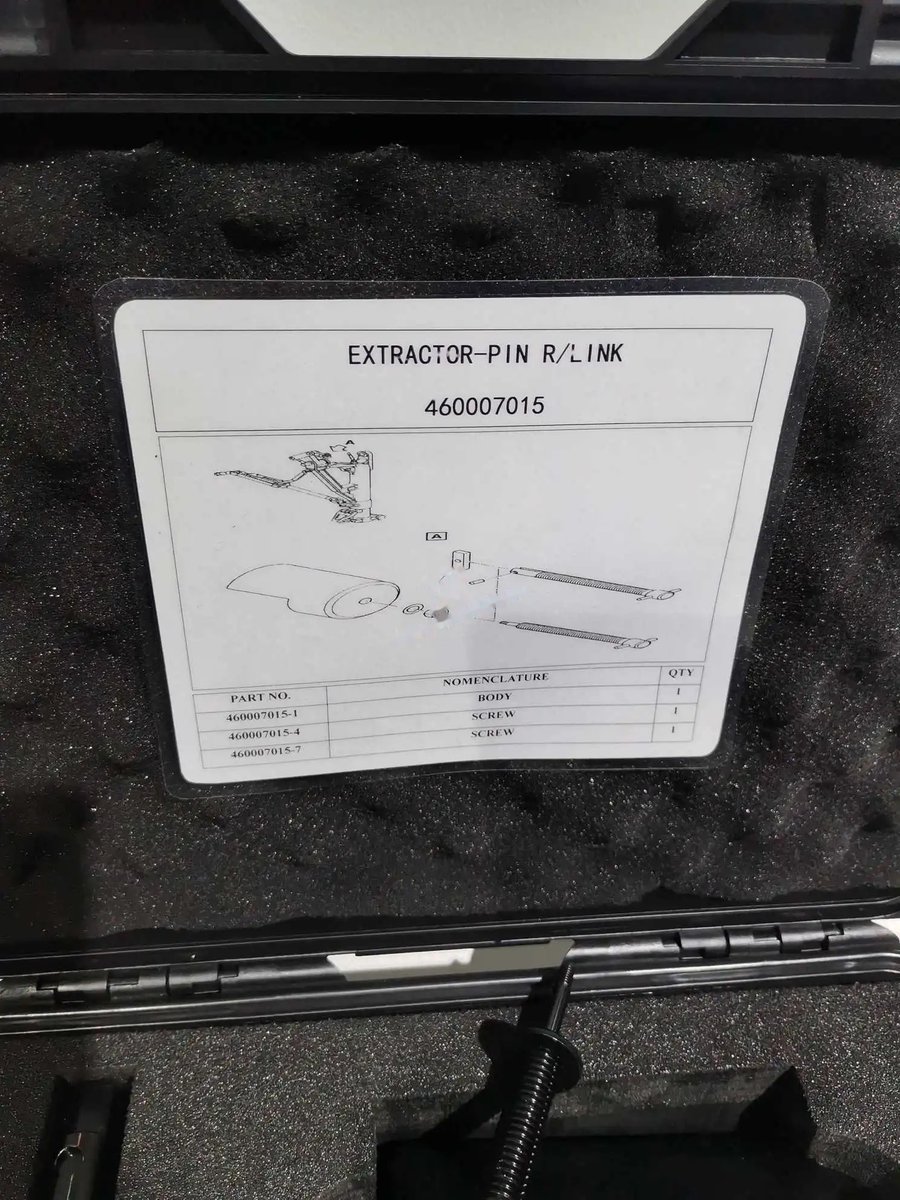 Extract extractor pin r link — P/N 460007015 — image 1