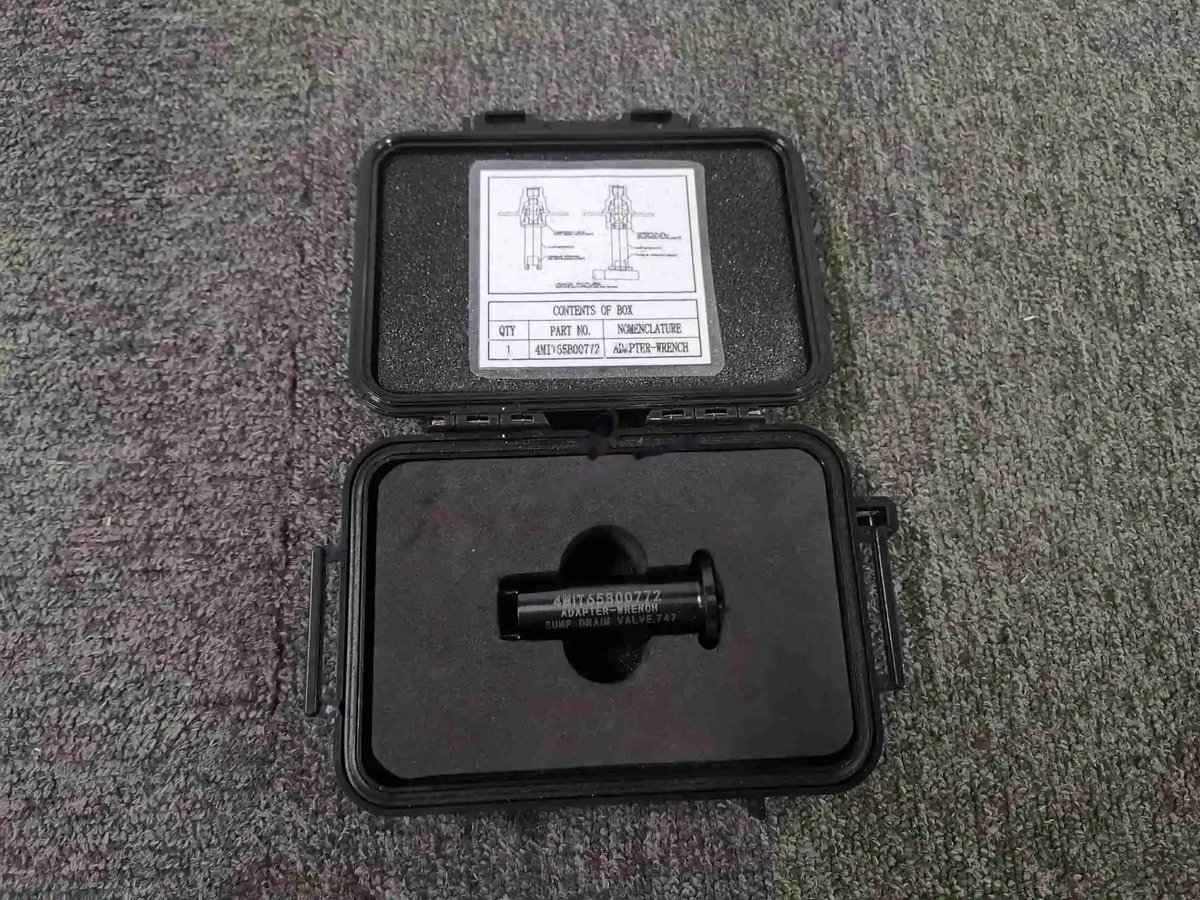 Adapter - wrench, sump drain valve — P/N 4MIT65B00772 — image 1