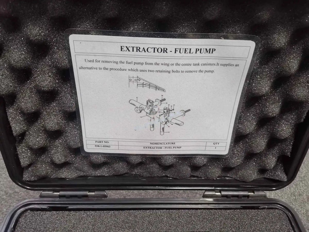 Extractor - fuel pump — P/N 558-1-05903 — image 1