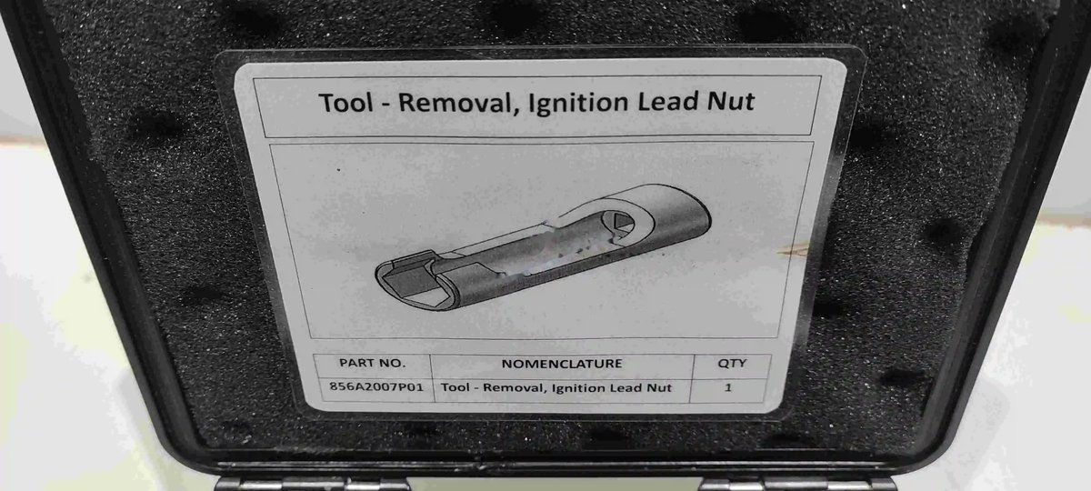 Tool - removal, ignition lead nut — P/N 856A2007P01 — image 1