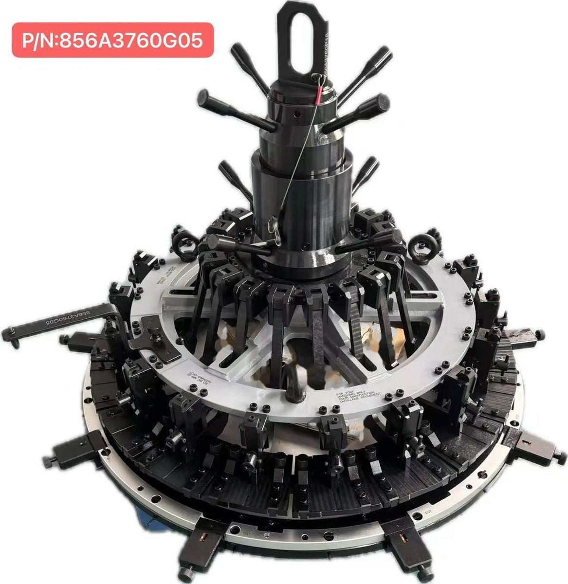 Fixture, a/d - lpt noz segments, stg 2 — P/N 856A3760G05 — image 1