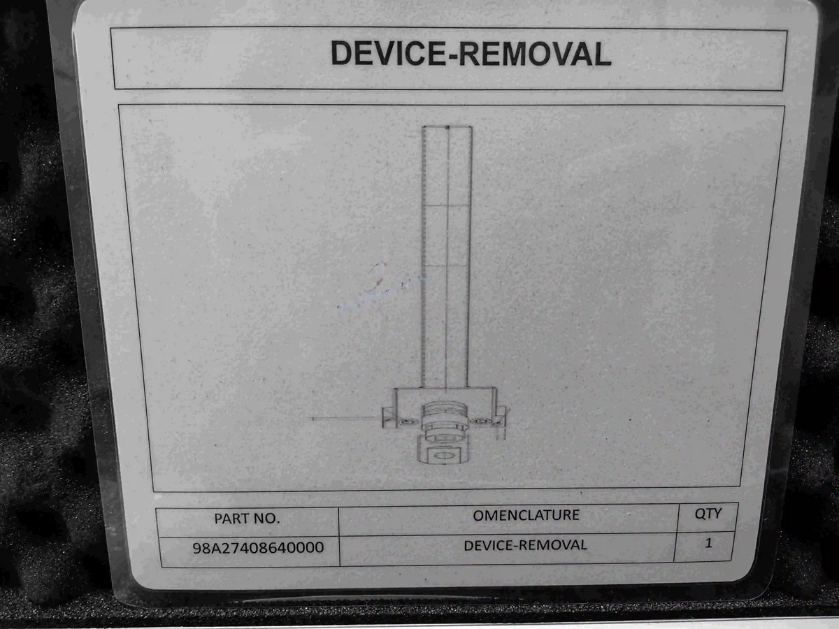 Device removal and inst.trim — P/N 98A27408640000 — image 1