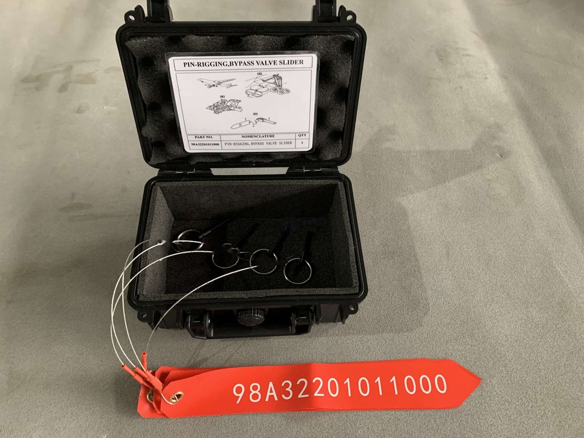 Pin-rigging, bypass valve slider — P/N 98A32201011000 — image 1