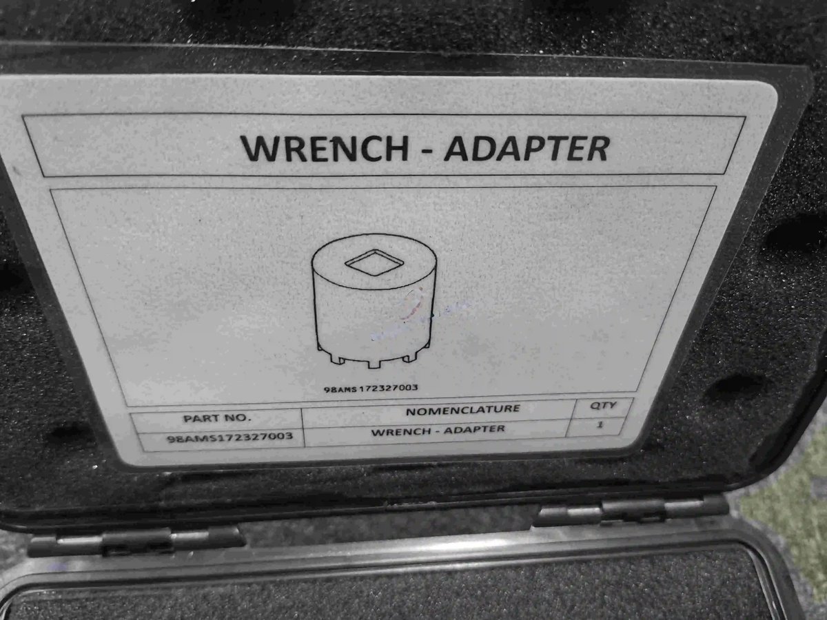 Wrench wrench-adapter — P/N 98AMS172327003 — image 1