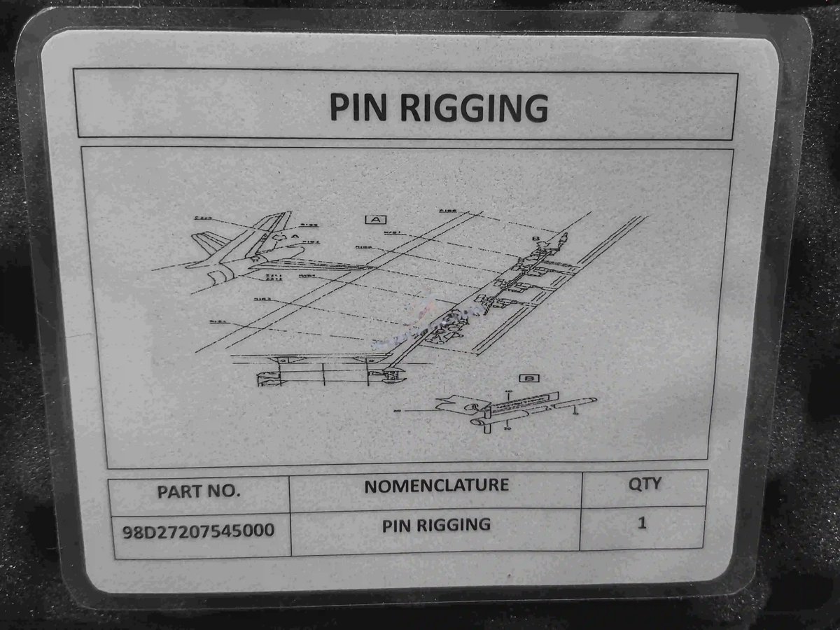 Pin rigging — P/N 98D27207545000 — image 1
