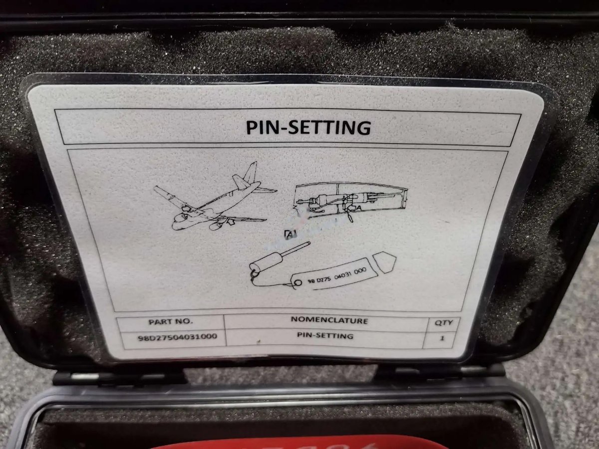 Pin rigging — P/N 98D27504031000 — image 1