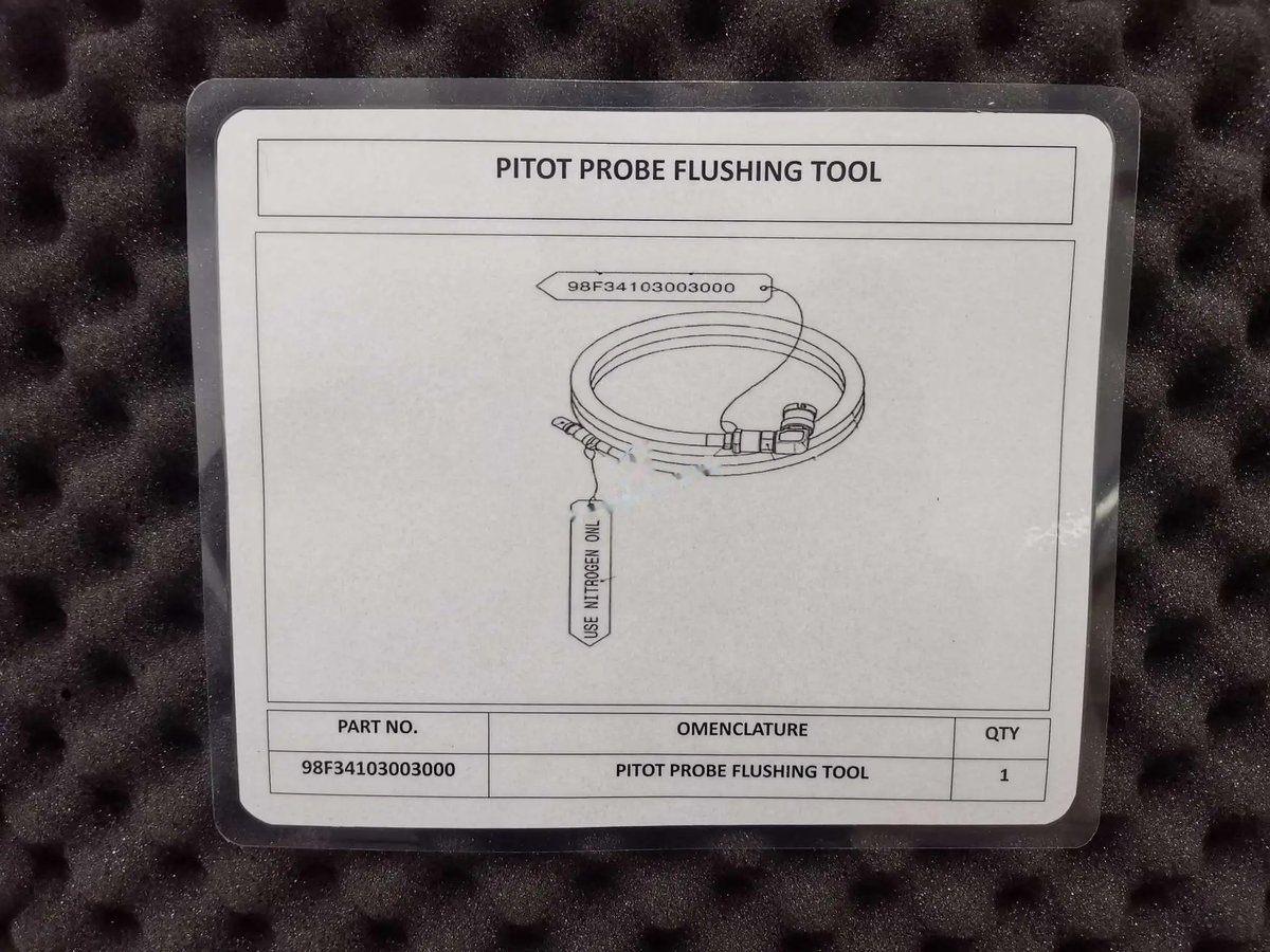Pitot probe flushing tool — P/N 98F34103003000 — image 1