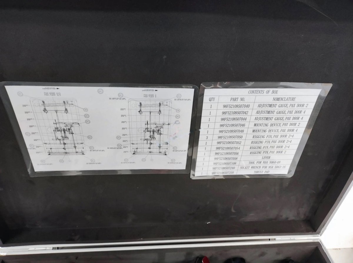 Tool - adjustment, pax doors — P/N 98F52108507000 — image 1