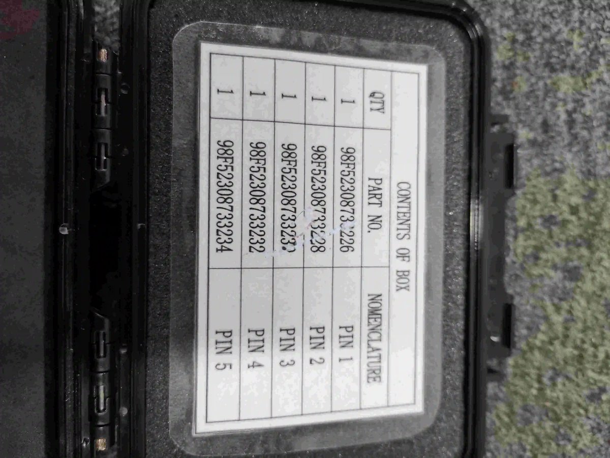 Pin-set rigging mdcd — P/N 98F52308733001 — image 1