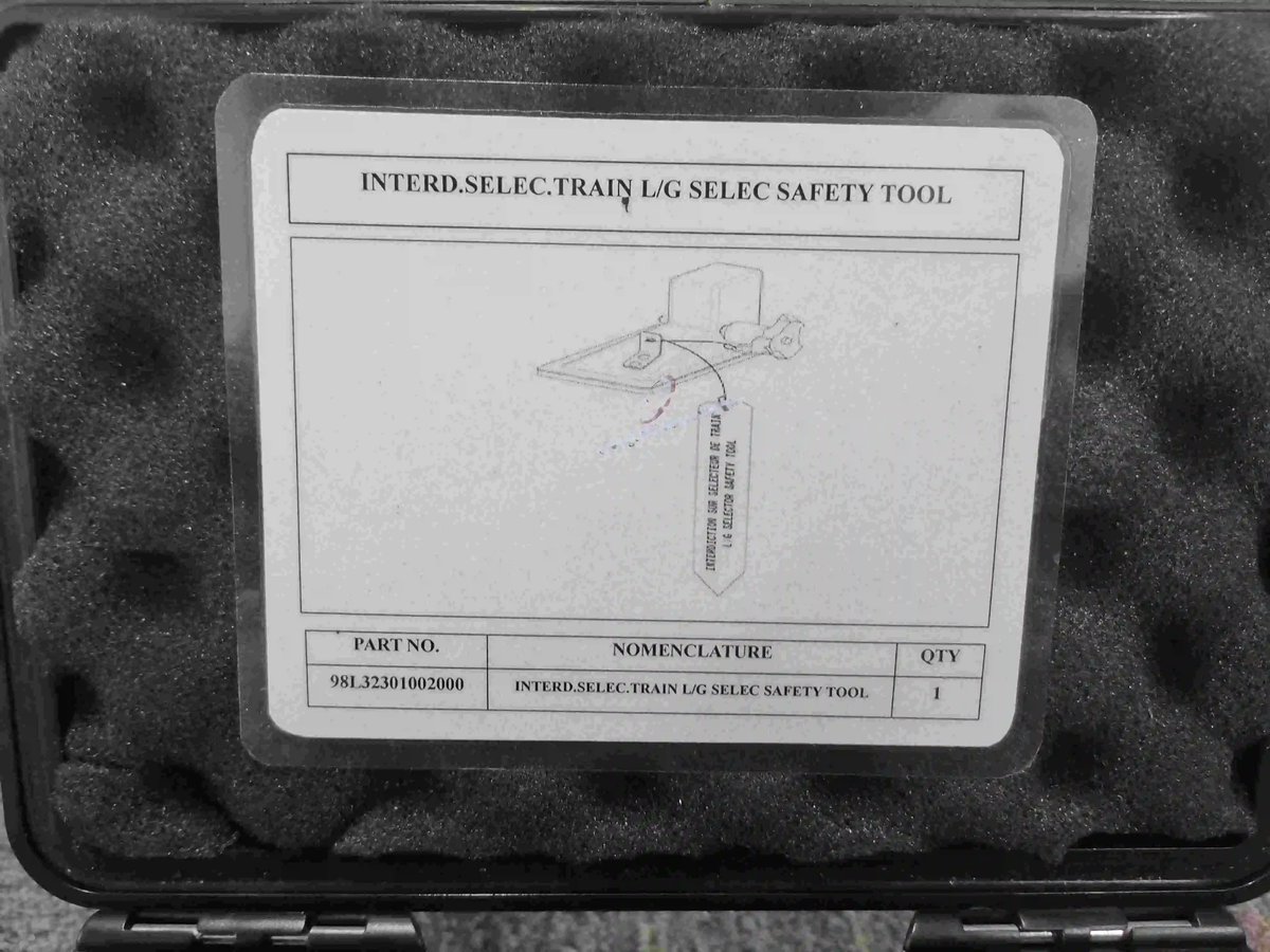 In terd.selec.train l/g selec safety tool — P/N 98L32301002000 — image 1