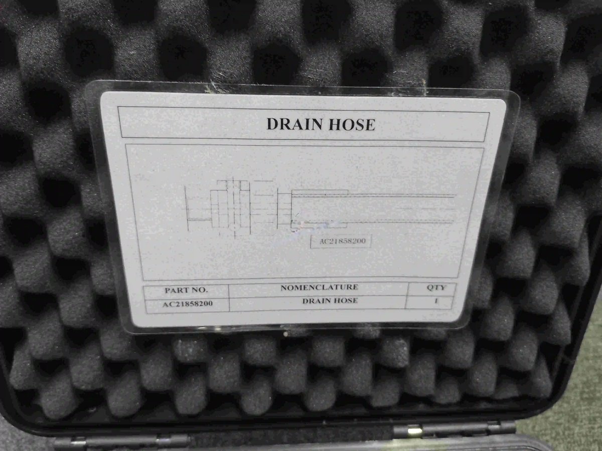 Drain hose drain hose qt) — P/N AC21858200 — image 1