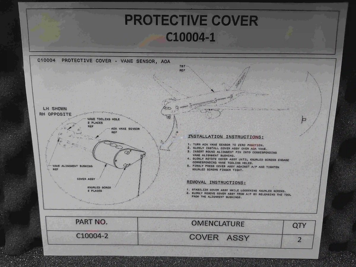 Protective cover — P/N C10004-1 — image 1