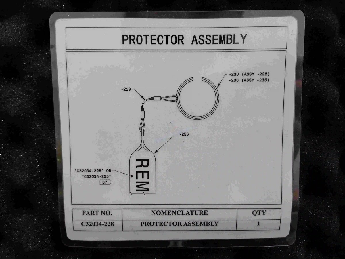Protector assembly — P/N C32034-228 — image 1