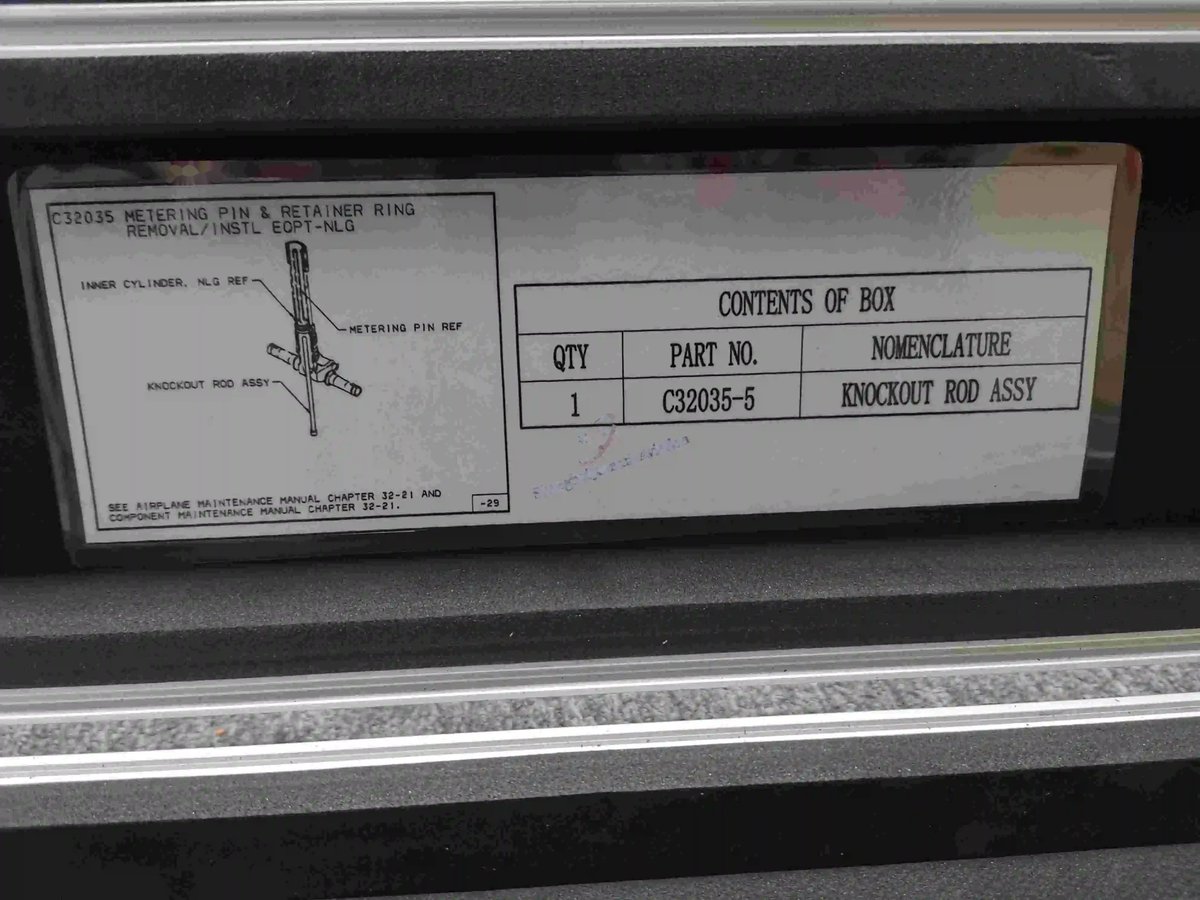 Metering pin & retainer ring — P/N C32035-5 — image 1