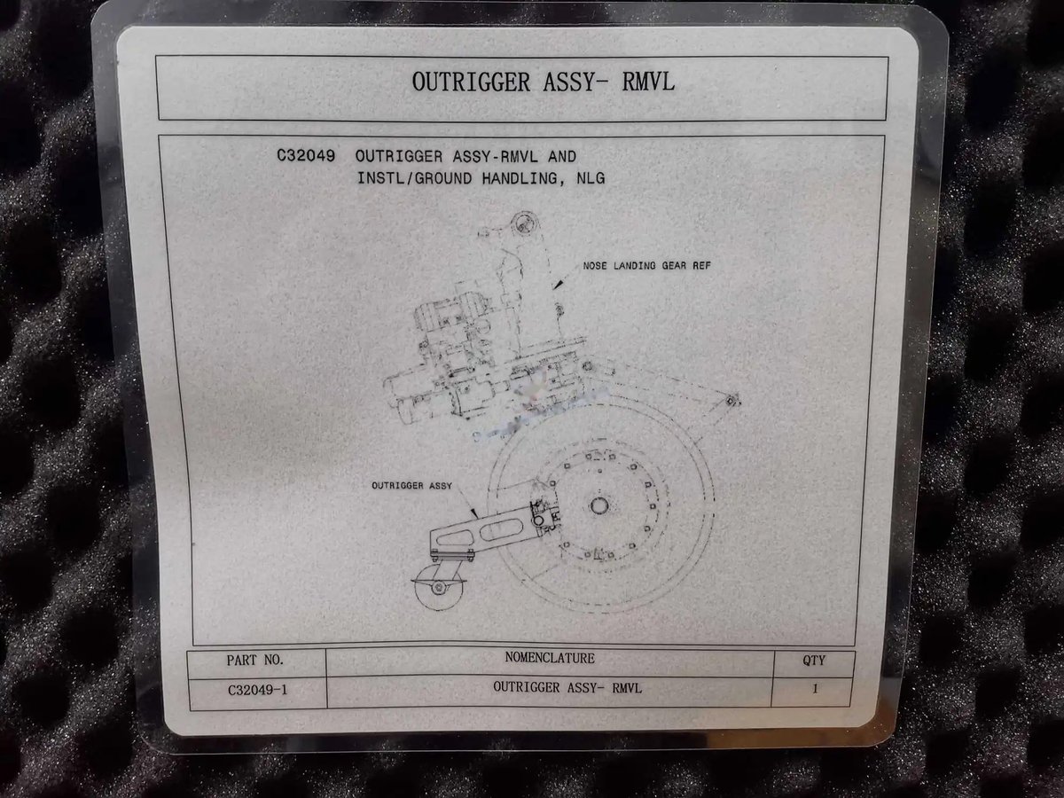 Instl/ground handling, nlg — P/N C32049-1 — image 1