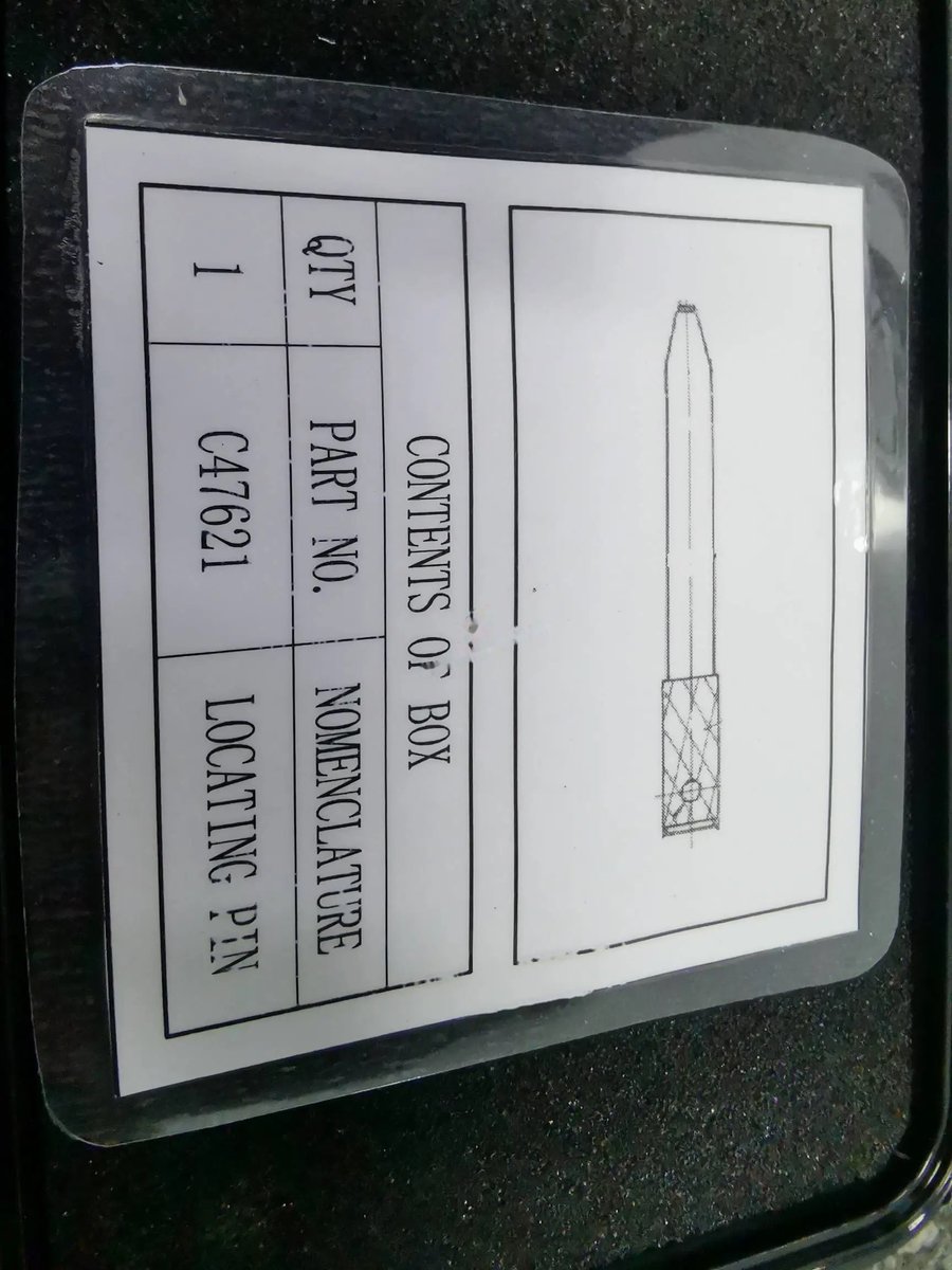 Locating pin — P/N C47621 — image 1