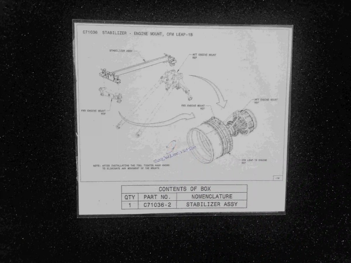 Stabilizer - engine mount, cem leap - 1b — P/N C71036-1 — image 1