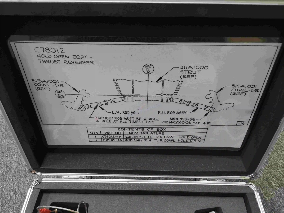 Thrust reverser — P/N C78012-14 — image 1