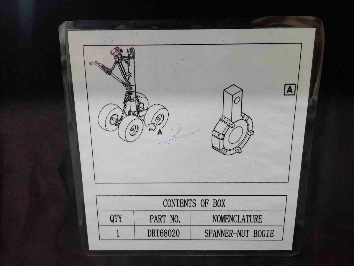 Spanner-nut bogie — P/N DRT68020 — image 1