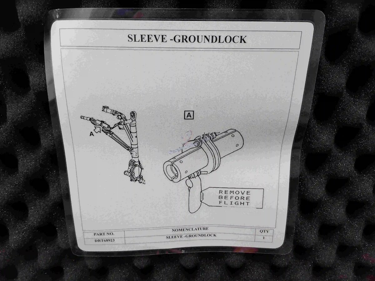 Sleeve -groundlock — P/N DRT68923 — image 1