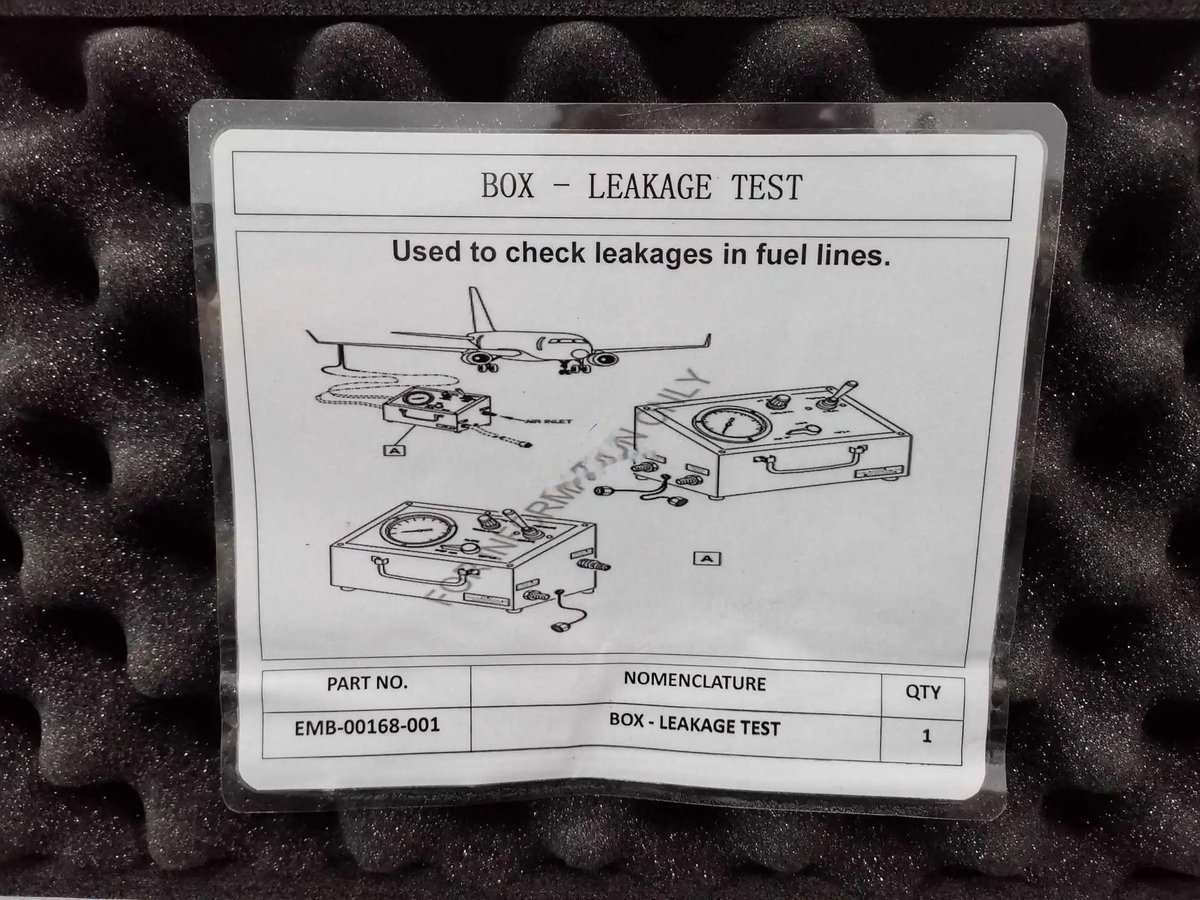 Used to check leakages in fuel lines — P/N EMB-00168-001 — image 1