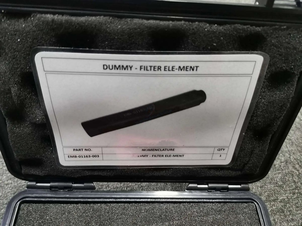 Dummy - filter ele-ment — P/N EMB-01163-003 — image 1