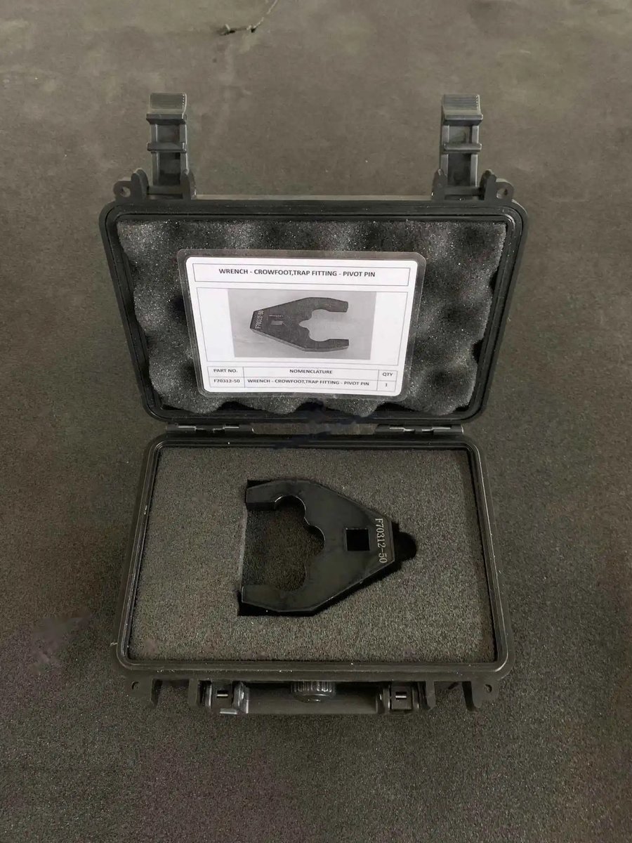 Wrench - crowfoot,trap fitting - pivot pin — P/N F70312-50