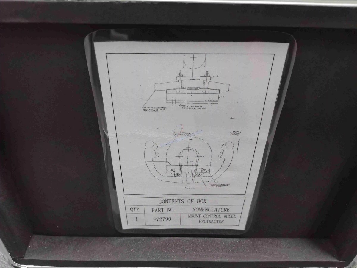 Mount-control wheel — P/N F72790 — image 1
