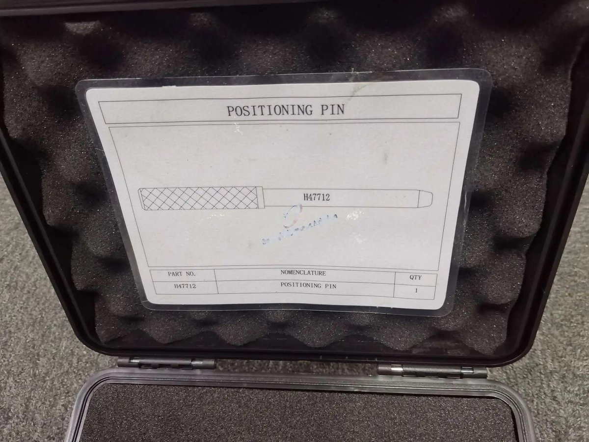Positioning pin — P/N H47712 — image 1