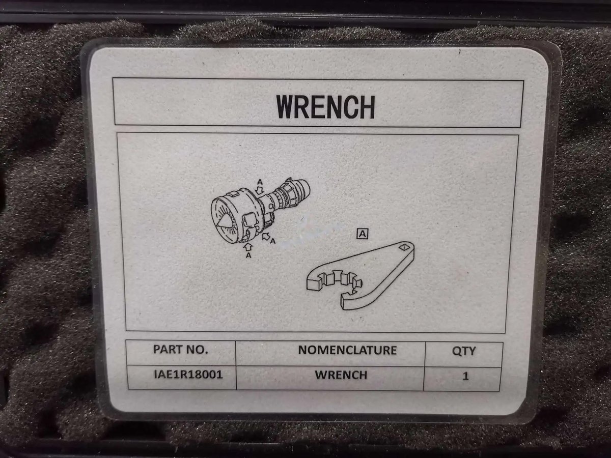 Wrench — P/N IAE1R18001 — image 1