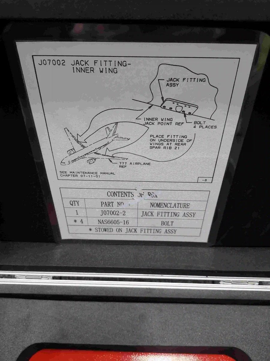 Jack fitting — P/N J07002-1 — image 1