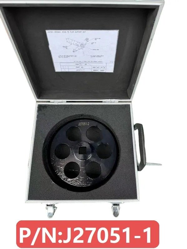 Wrench - wing trailing edge flap support nut — P/N J27051-1 — image 1