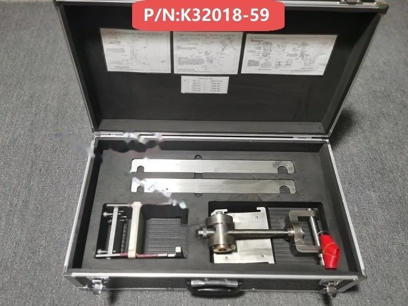 Side strut adjusting eqpt-drag strut lock link assy，mlg — P/N K32018-59 — image 1
