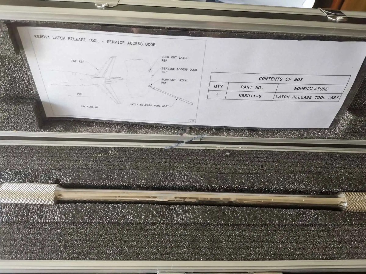 K55011 latch release tool - service access door — P/N K55011-7 — image 1
