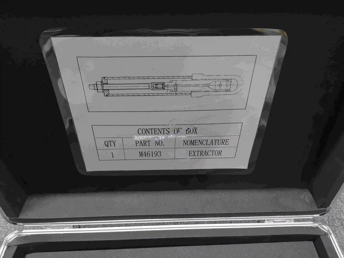 Extractor for pin assembly — P/N M46193 — image 1