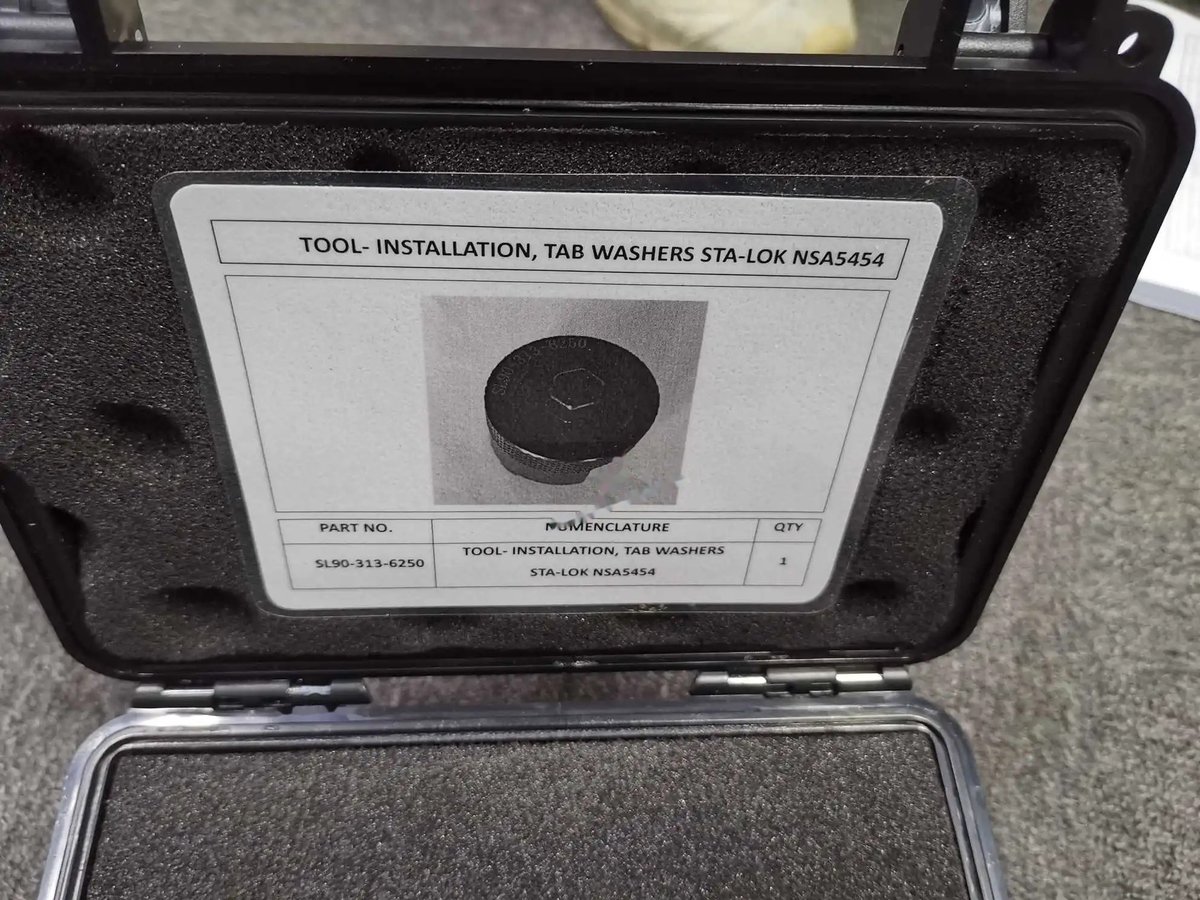 Tool- installation, tab washers sta-lok nsa5454 — P/N SL90-313-6250 — image 1
