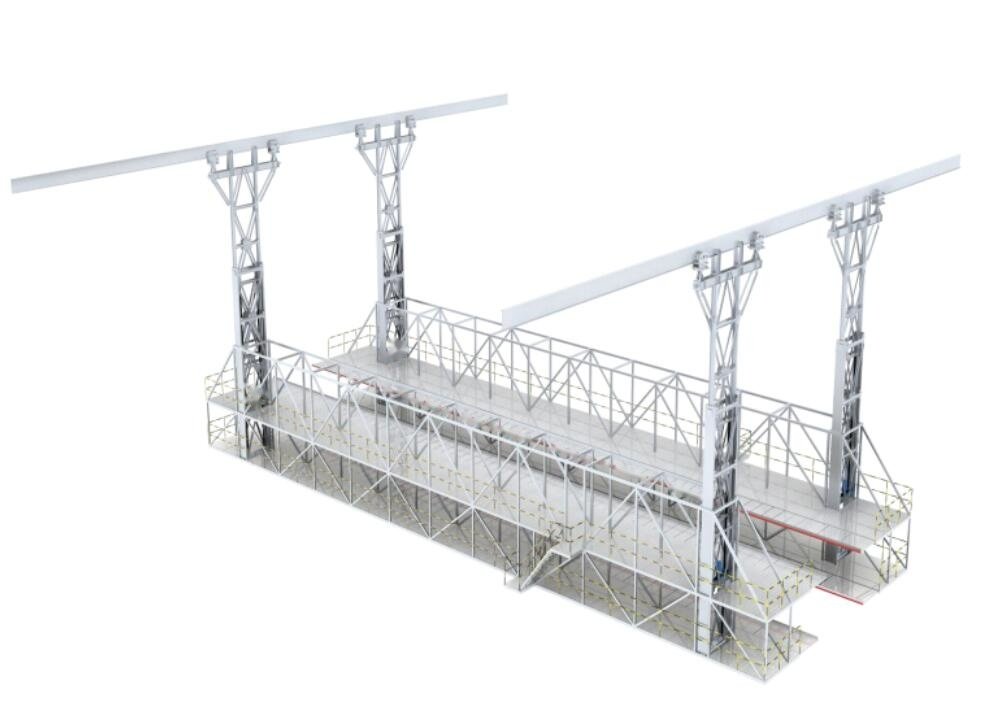 Suspended fuselage dock — P/N SUSPENDED-FUSELAGE-DOCK