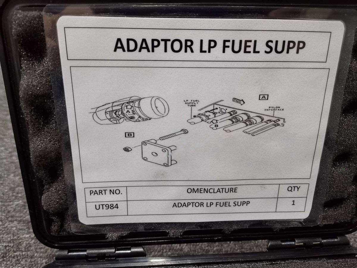 Adaptor lp fuel supp — P/N UT984 — image 1